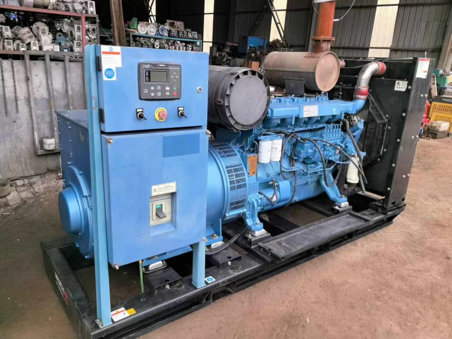 望奎500kW 柴油发电机组可带动设备功率的计算公式是什么?